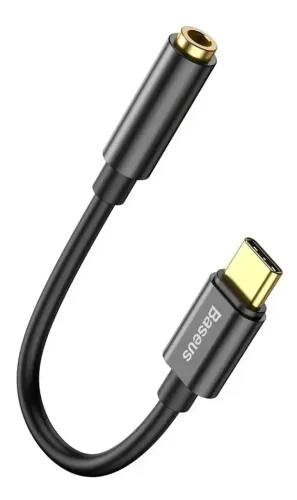 Adaptador Baseus USB Tipo-C para P2 3,5mm