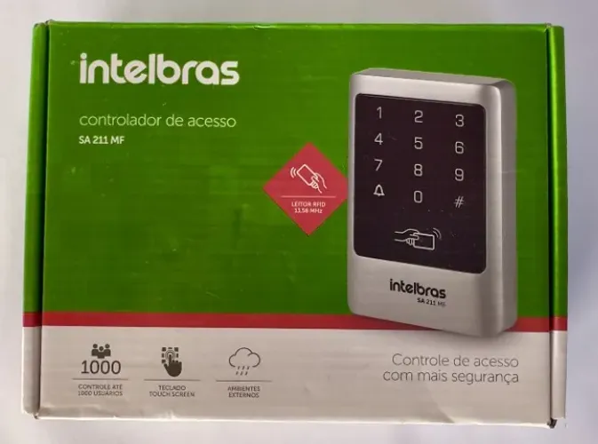 Controlador Acesso Intelbras SA 211 MF Usado - 01 Peça