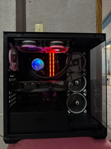 PC Gamer Ryzen 7 5700X3D - RX 7600 - 1TB SSD - ESTADO DE NOVO - ACEITO TROCAS - PARCELO