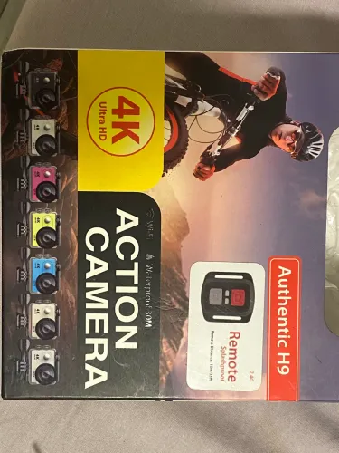 Câmera de Ação EKEN 4K Ultra HD + Kit Completo de Acessórios