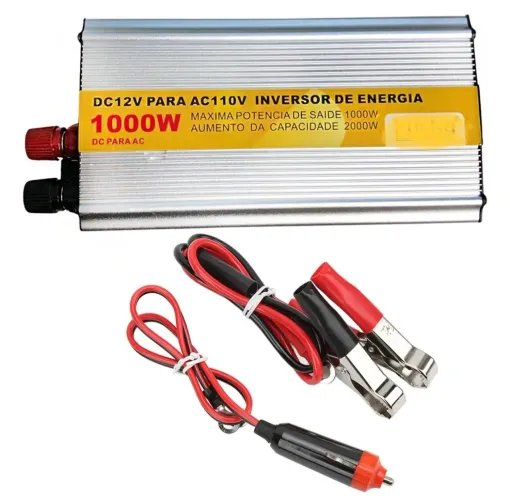 Inversor 1000w Power Inverter 12v para 110v