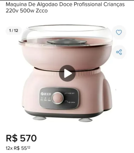Máquina de algodão doce