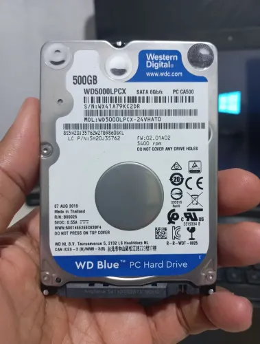 HD Western Digital 500gb 5400rpm para Notebook SATA III (NOVO)