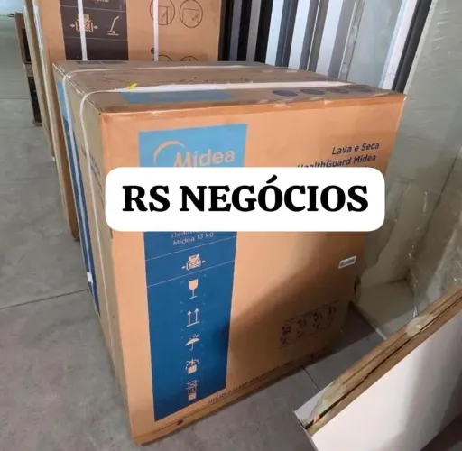 Lava e Seca Midea 10,5kg, Lacrada + NF (Até 12x)