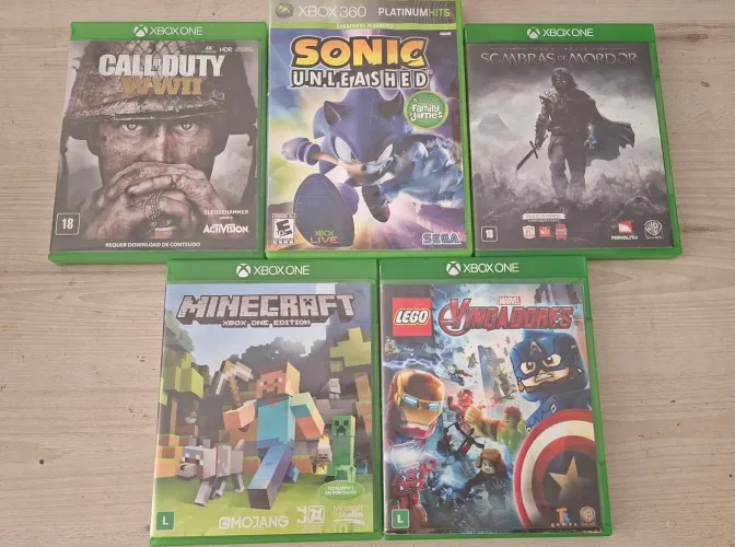 Jogos xbox 360 one vários