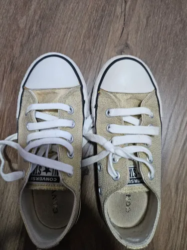 All Star Converse Dourada Original n°27