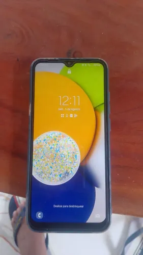 Vende se aparelho celular Samsung a03 funcionando perfeitamente 