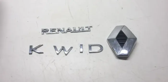 Emblemas Traseiro Renault Kwid 2019/2023 (Usado)
