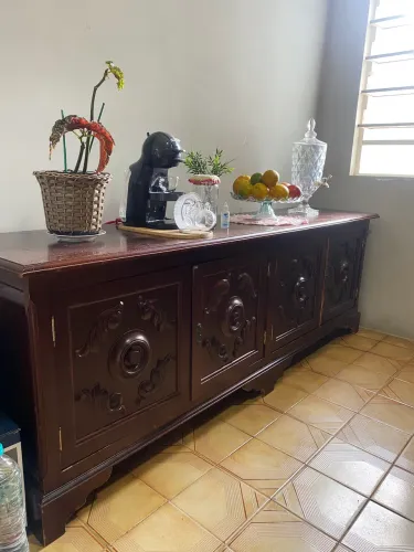 Buffet Aparador Madeira Maciça Peroba