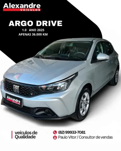 Fiat Argo Drive 1.0 6V Flex 2025