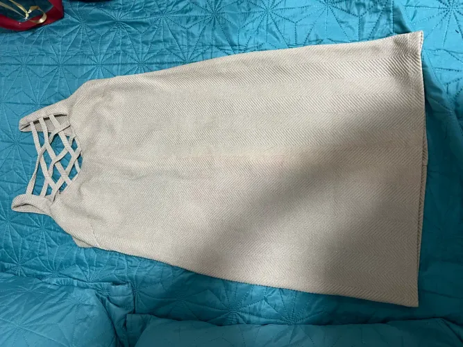 Vestido de festa dourado tamanho G