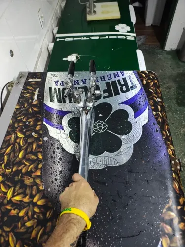 Torre para chope modelo Naja com Torneiras