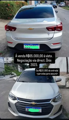 Chevrolet Onix Plus LT 1.0 12V Flex Mec. 4P 2023