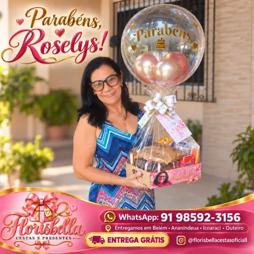 Cestas de Aniversário e café da manhã