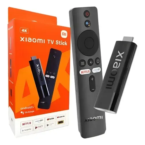 Xiaomi TV Stick 4K Usado (Com Caixa e Controle Original) ? Transforma sua TV em Smart