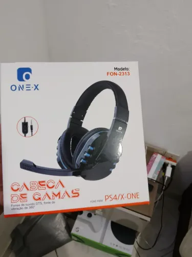 Xbox seria s, seminovo com fone gamer, acompanhe dragon ball spark zero