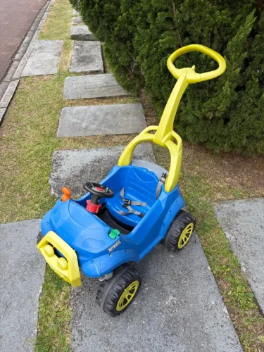 Carrinho Azul Smart Passeio e Pedal - Bandeirante