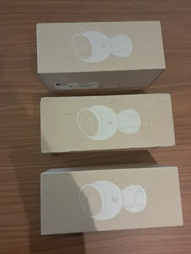 Kit 3x Câmera IP Ubiquiti UniFi G5 Bullet UVC-G5-Bullet 2K PoE - Novas Lacradas
