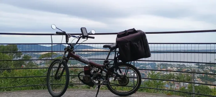 Moby WMX Mobilete 49cc ÓTIMA PRA SE LOCOMOVER NA CIDADE E SÍTIO