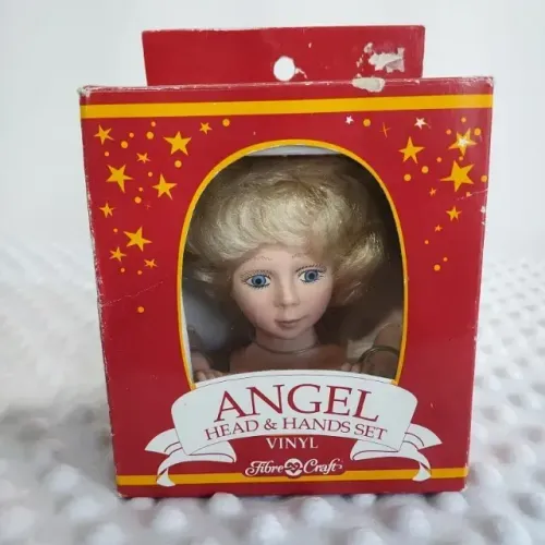 Boneca Importada - Cabeça Boneca Em Vinil / Silicone