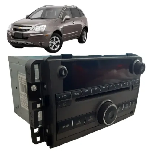 Radio Som Cd Player Display Gm Captiva 2008/2010 121862048