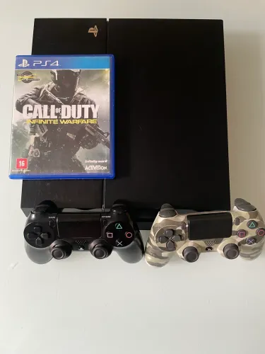 Ps4 novo 2 controles 
