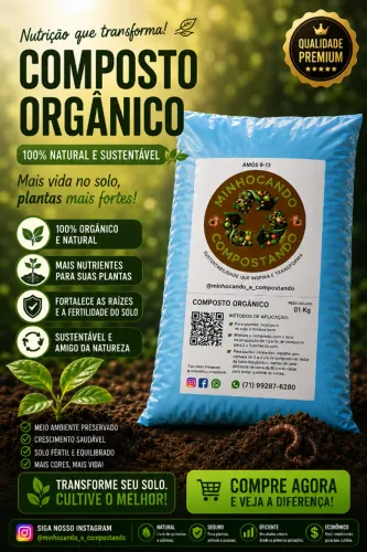 Adubo Orgânico Natural