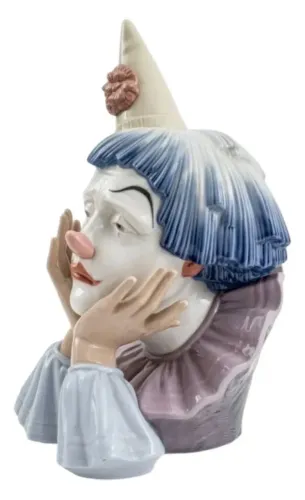 Grande e Raro palhaço Lladro 