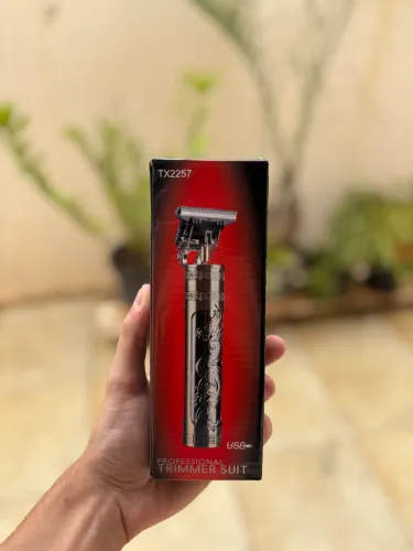 Maquininha Cortar Cabelo e Barba modelo dragão