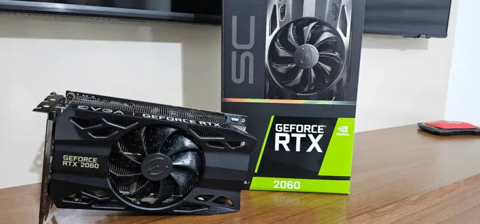 Placa de video RTX 2060 6GB - na caixa