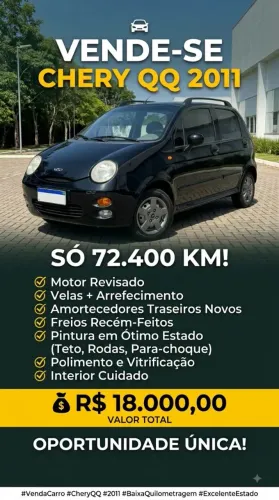 Chery QQ 1.1/1.0 12V 69cv 5P 2011