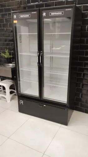 Balcão expositor auto serviço 2 portas resfriados Refrimate
