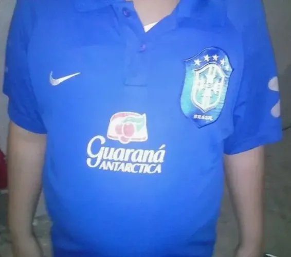 Camiseta oficial seleção brasileira copa 2006 nike 