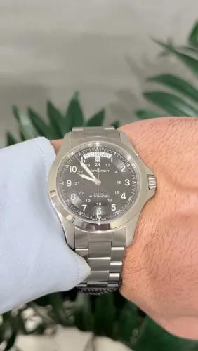 Hamilton Khaki King II Automatic, Novo, Sem uso