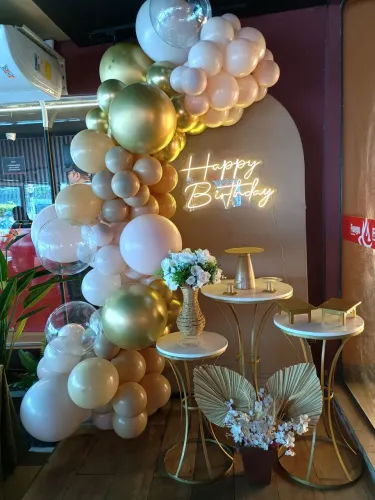 Decoração de festa happyday