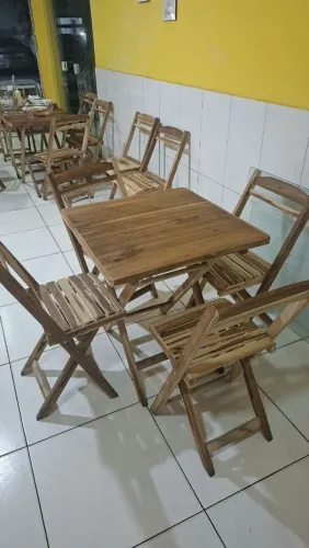 Kit mesa e cadeiras
