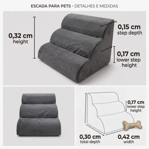 Vendo escada nuvem pet