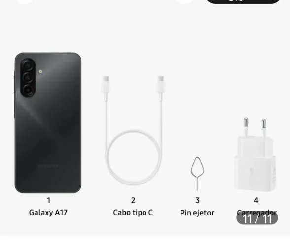Celular seminovo Samsung galaxy A 17