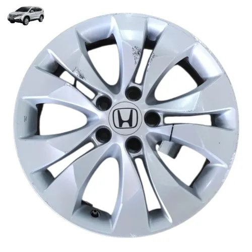 Roda Liga Leve Aro 17 5x114 Honda Crv 2013 2014 2015 2016 Prata