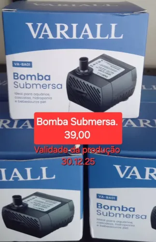 Bombinha de aquário