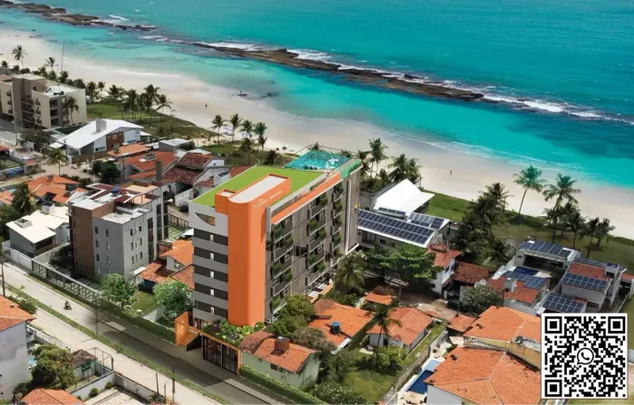 PARIA DOS CARNEIROS - FLATS DE 20m² A 49,72m² COM VISTA MAR