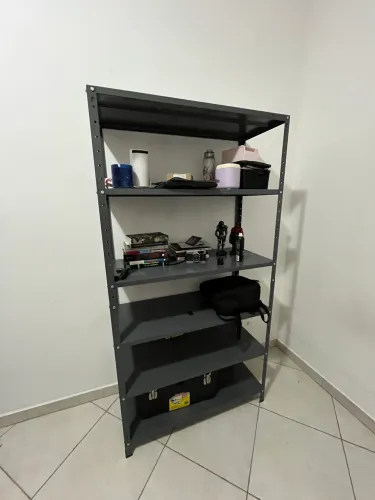 Estante de aço 6 prateleiras 177x94cm