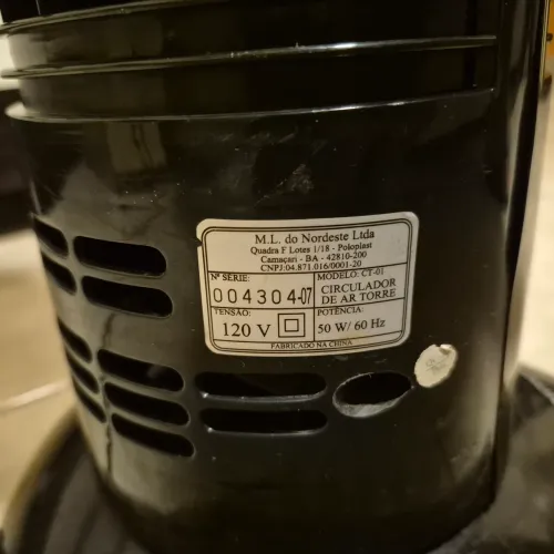 Ventilador torre Mondial