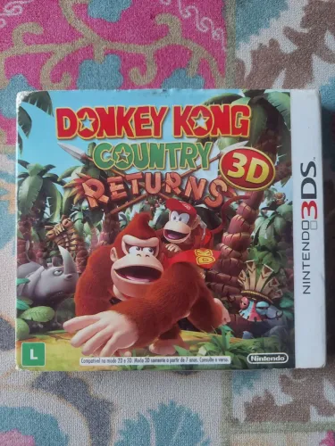 Nintendo 3ds Donkey Kong Country Returns 3d