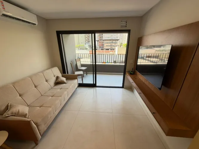 Apartamento de 2 Quartos mobiliado para Locação no Setor Oeste Goiânia