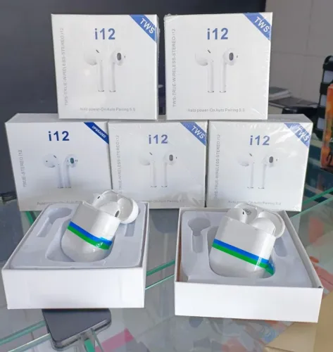 Fone Bluetooth i12tws sem fio promoção