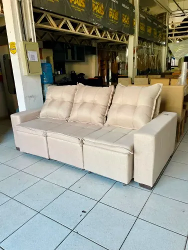 Sofá  retrátil e reclinável  luxuoso 