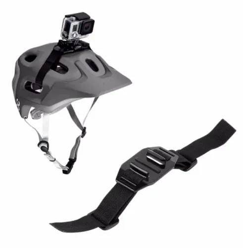 Suporte Faixa Capacete Bike Moto Ventilado Acessórios Gopro