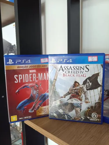 Spider man ps4 / ps5 + assassins Creed incluso