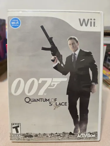 Jogo Wii 007 Quantum of Solace Mídia Física Original